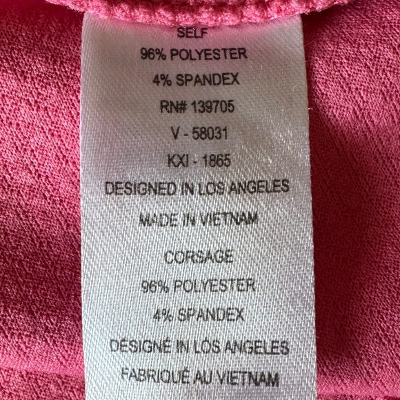 Emerald Sundae Girls Textured Sleeveless Dress Pink 10 Wedding Guest Sunday - Picture 5 of 12